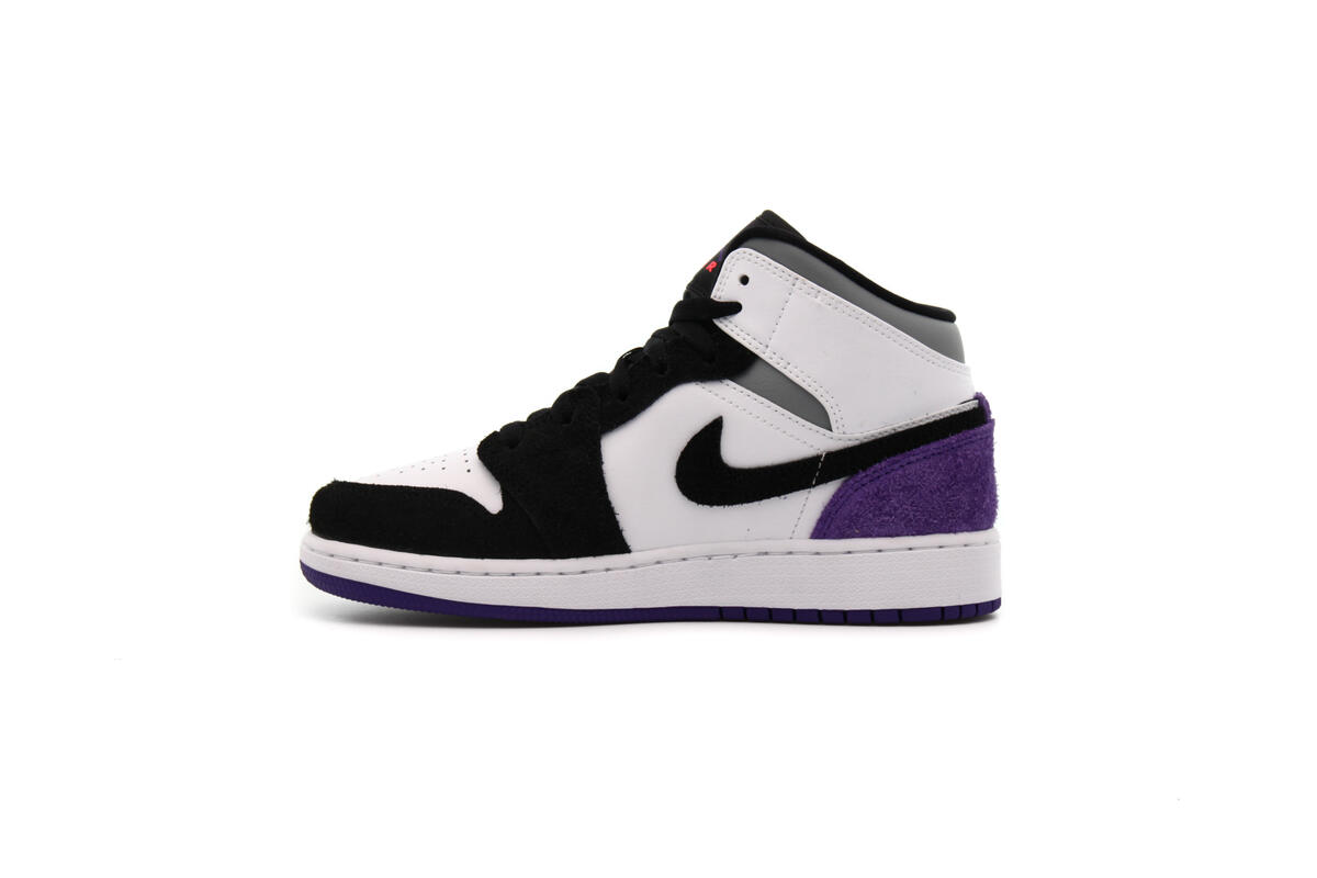 Air Jordan 1 Mid SE 'Purple' (GS) - Image 11