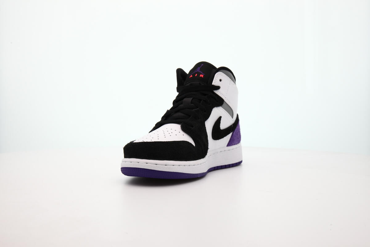 Air Jordan 1 Mid SE 'Purple' (GS) - Image 9