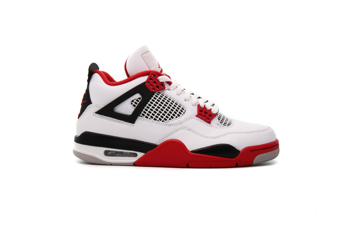 Air Jordan 4 ホワイト/ブラック/レッド Air Jordan 4 RETRO