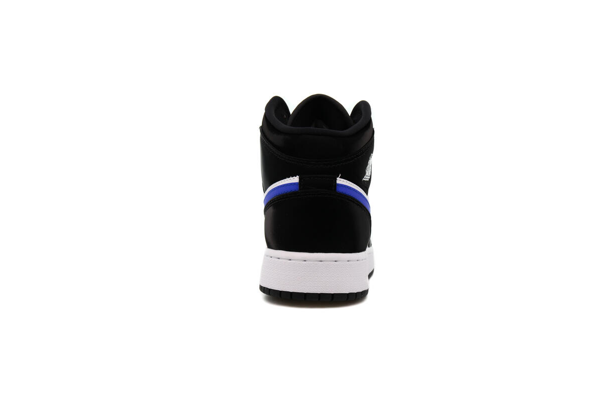 Air Jordan 1 Youth Mid 'Black Racer Blue' - Image 11