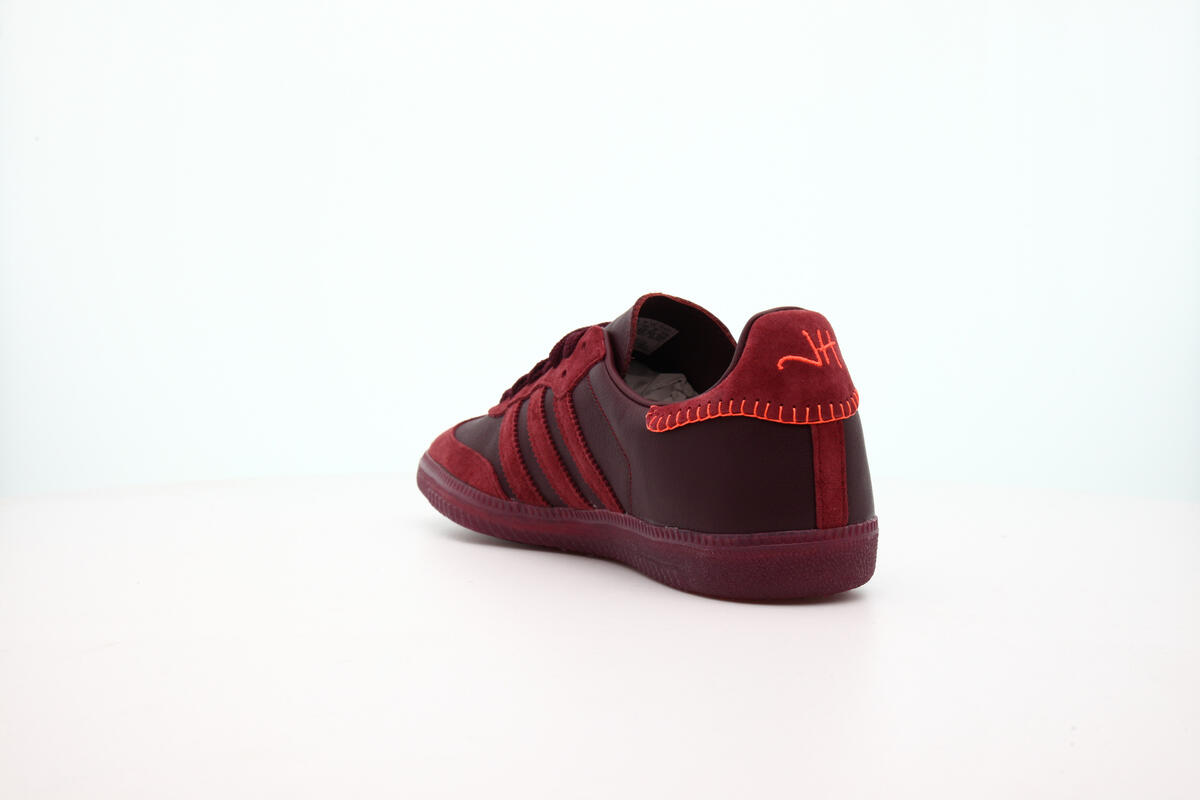 adidas Consortium x Jonah Hill Samba - Maroon / Noble Maroon / Ecru Tint - Image 10