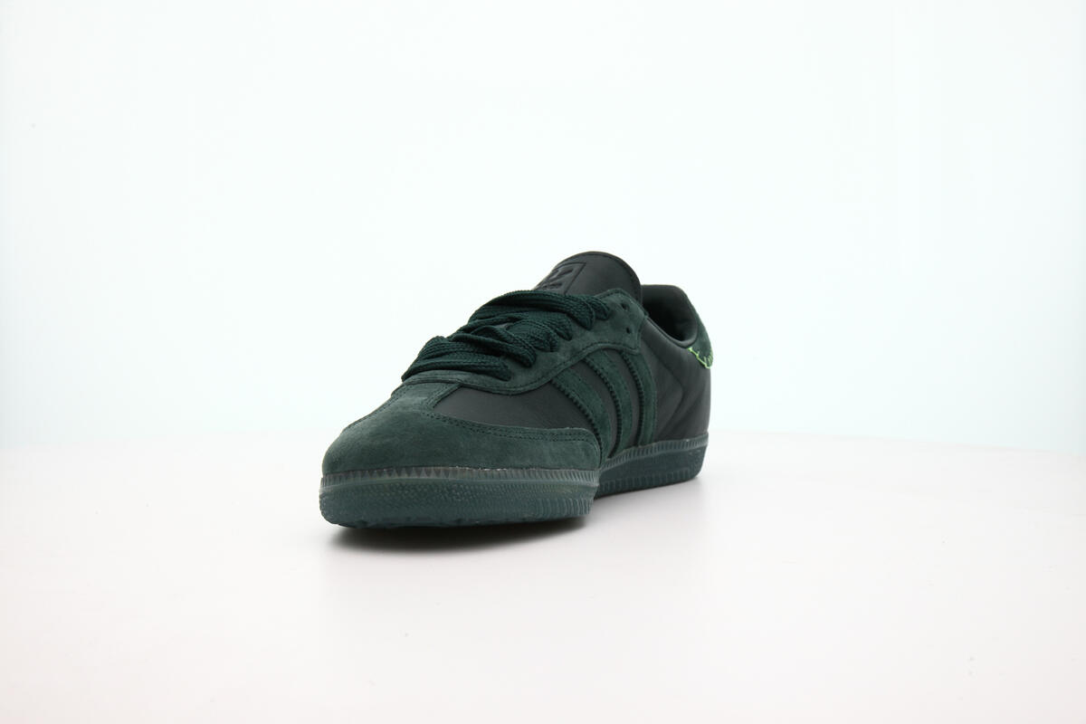 Adidas Mens Jonah Hill Samba 'Green Night' Shoes - Image 6