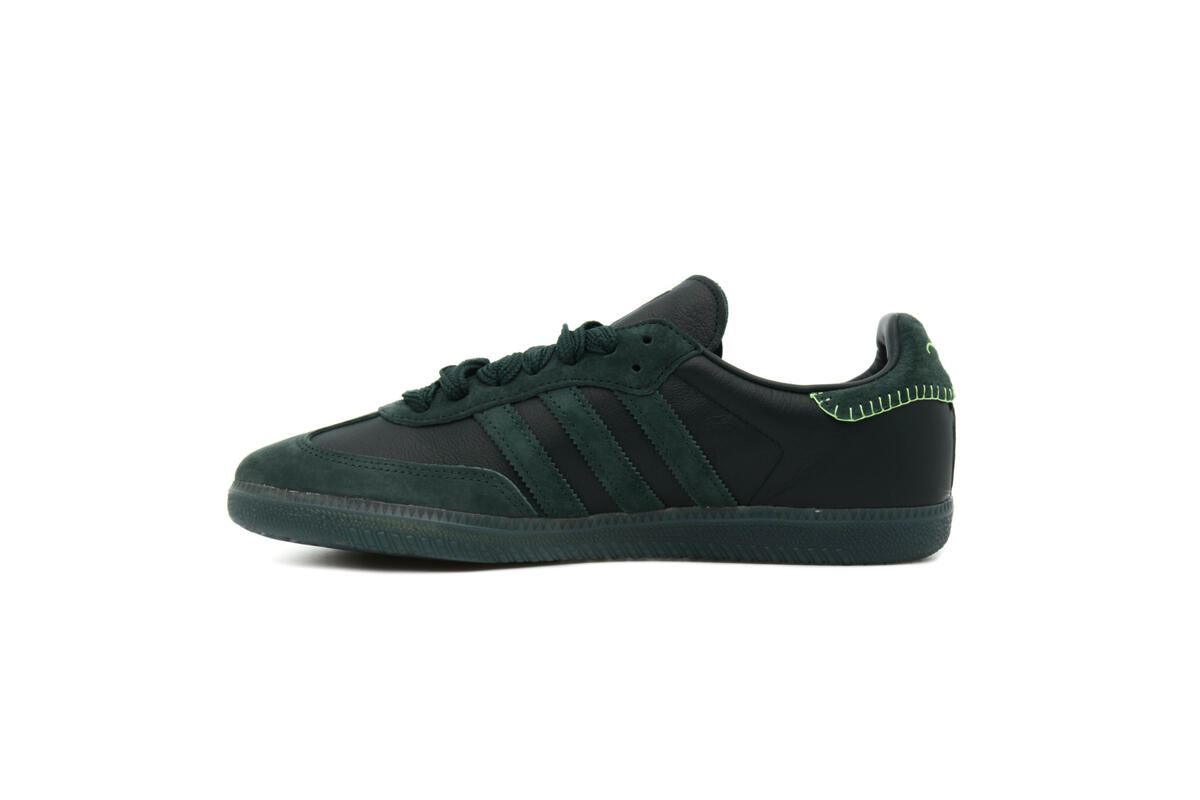 Adidas Mens Jonah Hill Samba 'Green Night' Shoes - Image 8
