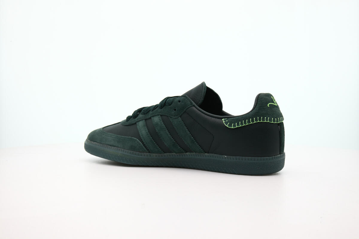 Adidas Mens Jonah Hill Samba 'Green Night' Shoes - Image 9