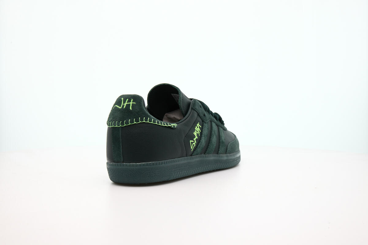 Adidas Mens Jonah Hill Samba 'Green Night' Shoes - Image 12