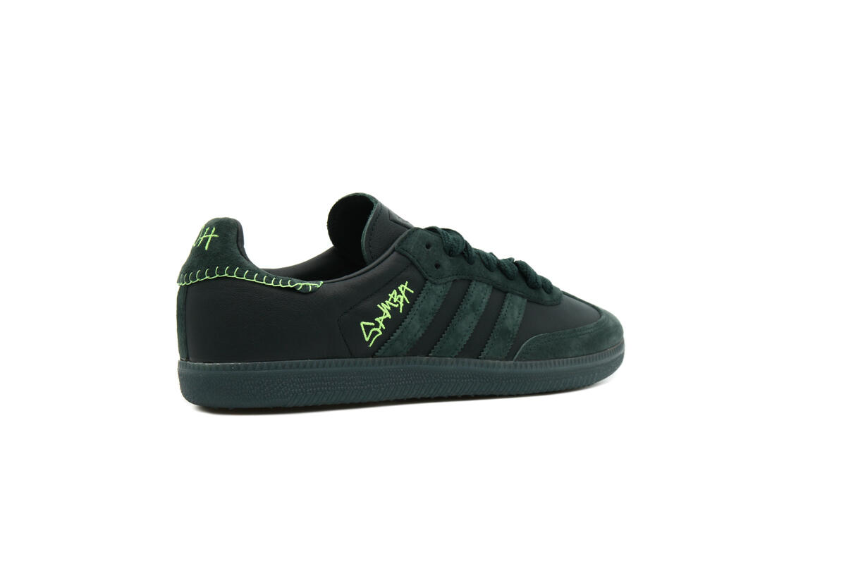 Adidas Mens Jonah Hill Samba 'Green Night' Shoes - Image 13