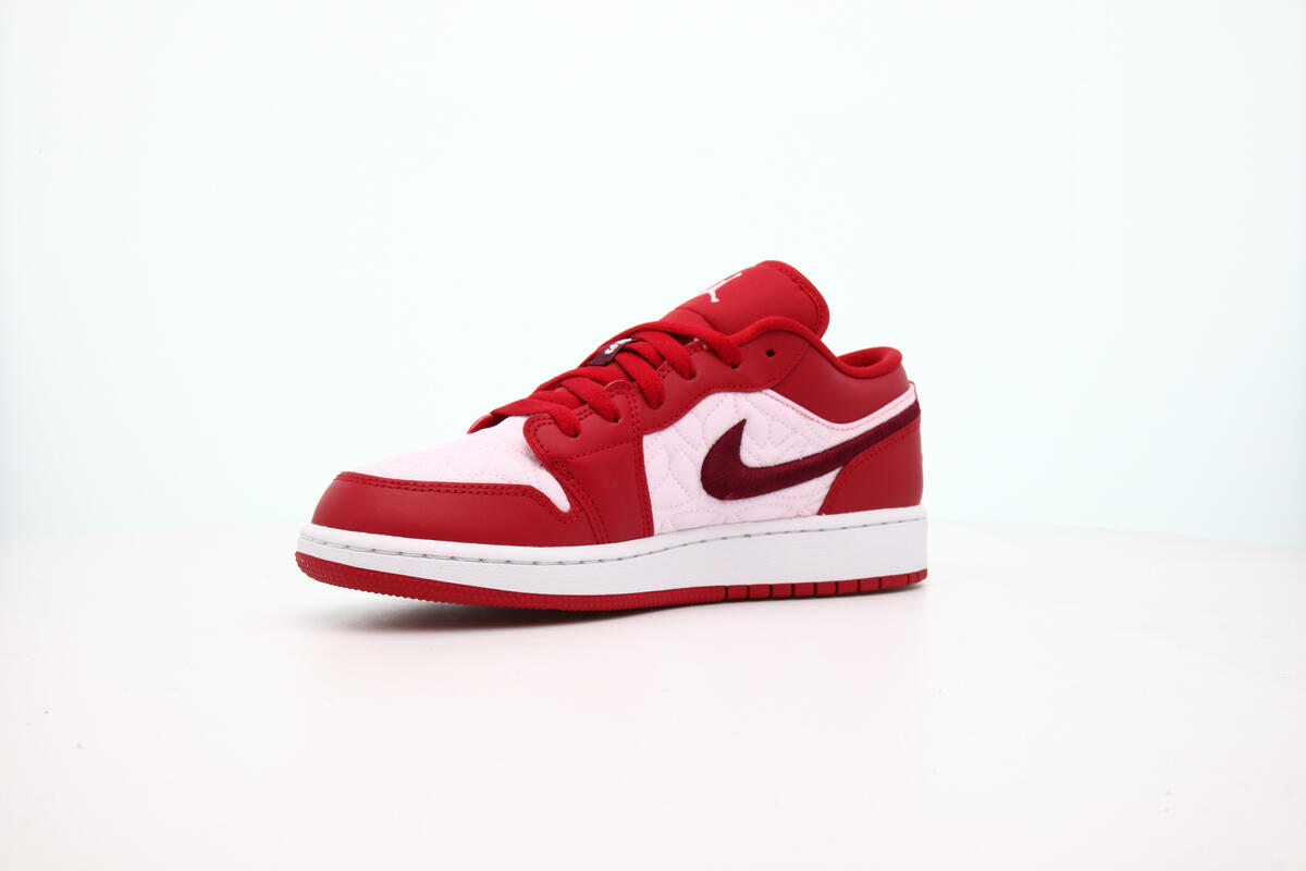 Air Jordan 1 Low SE Red Quilt (GS) - Image 7