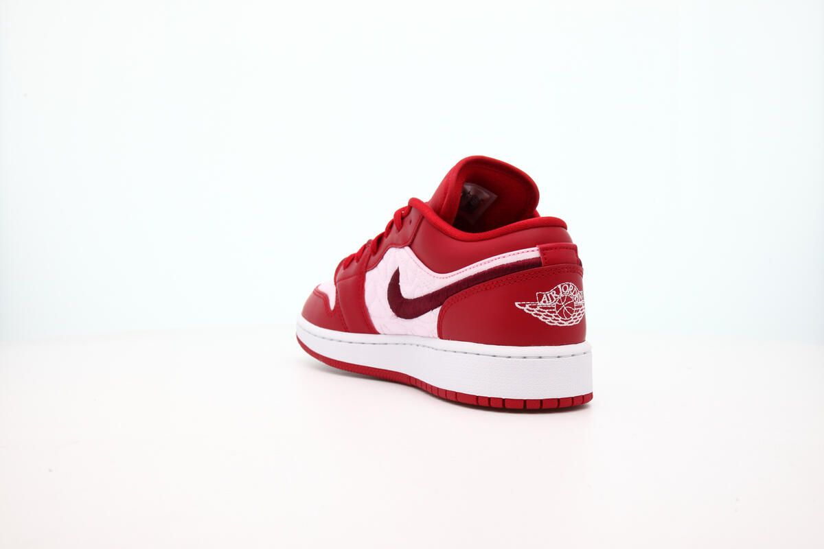 Air Jordan 1 Low SE Red Quilt (GS) - Image 10