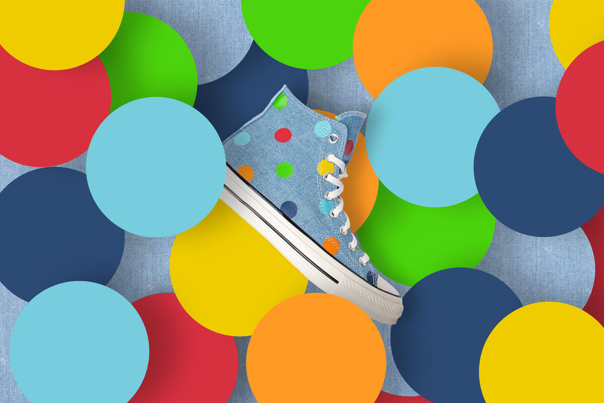 Converse x Golf Le Fleur x Golf Wang Chuck 70 High - Polka Dot - Image 22