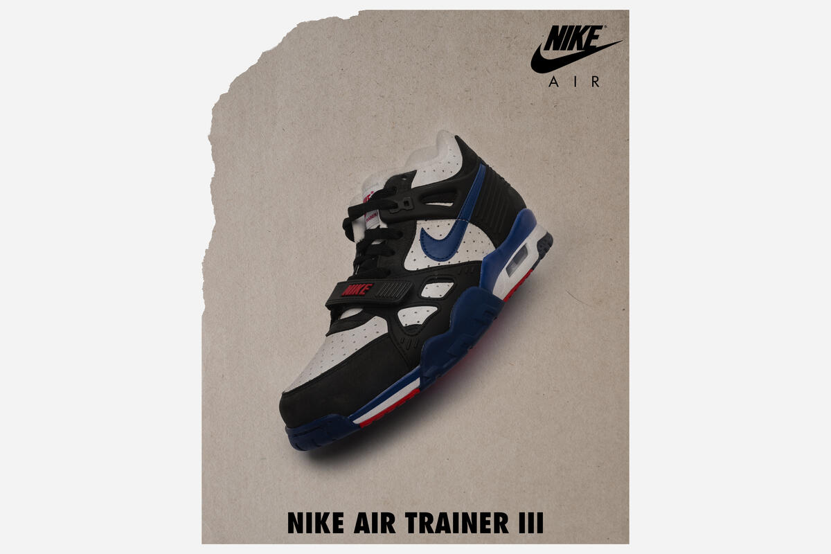 Nike Air Trainer 3 Black - Image 14