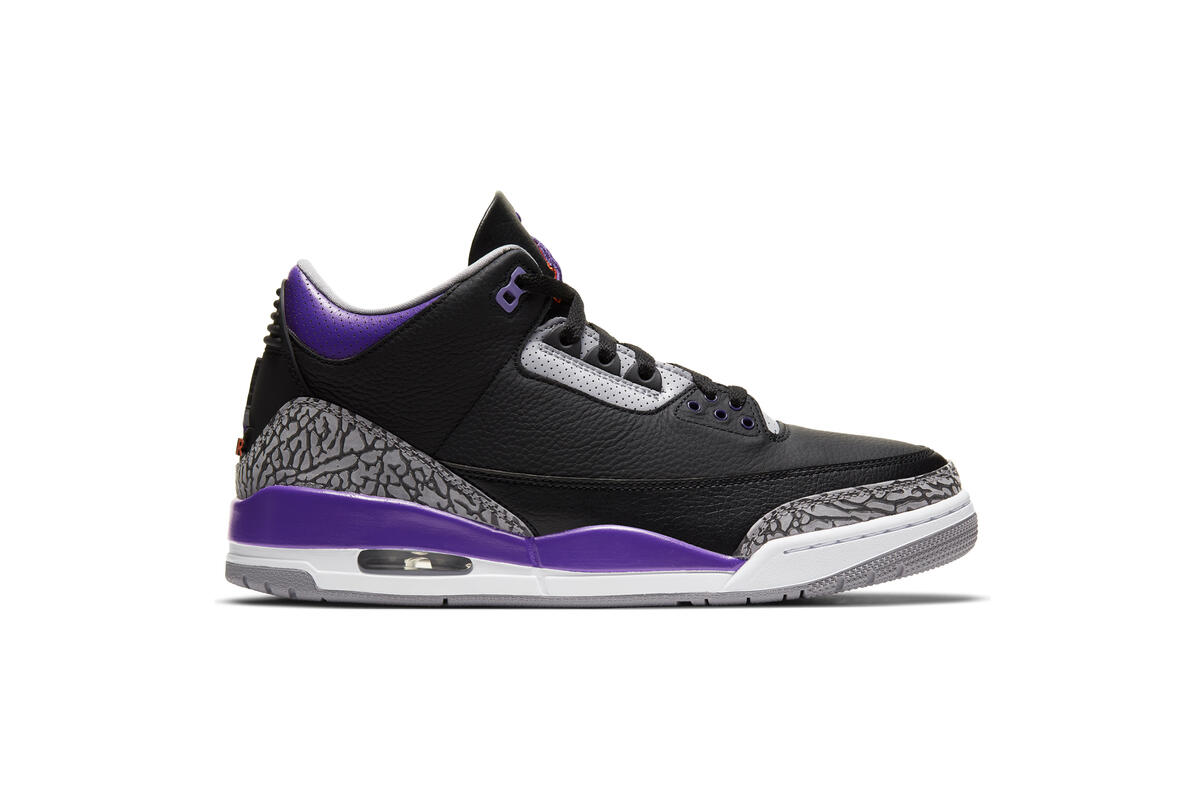 Air Jordan 3 Retro 'Black Court Purple' - Image 13