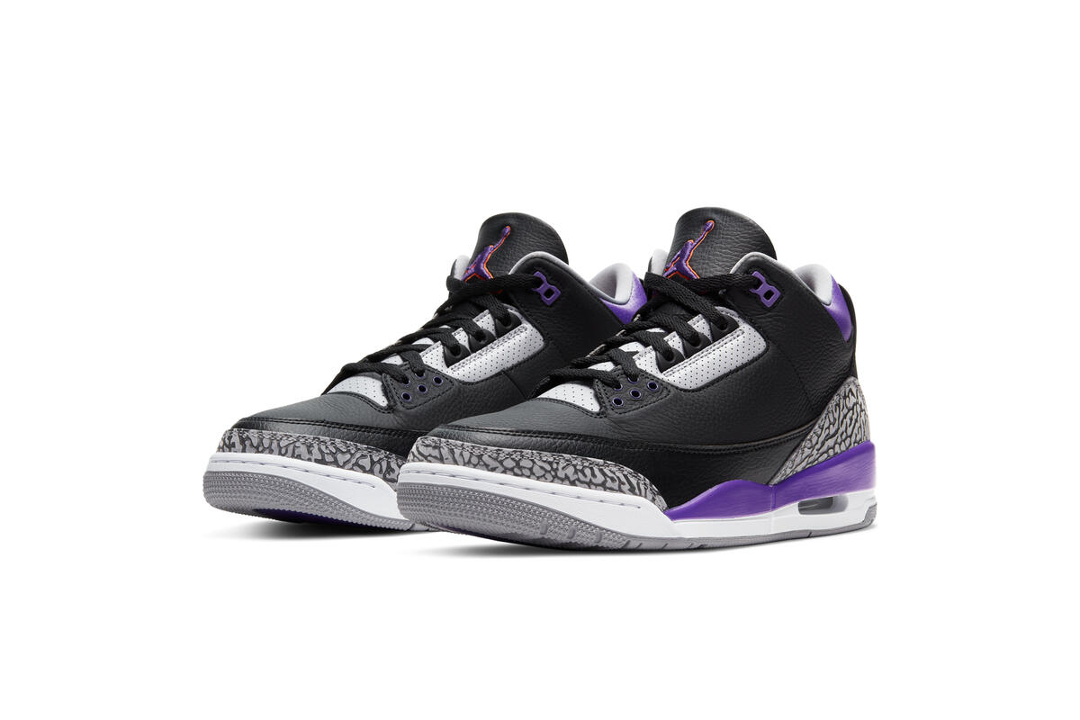 Air Jordan 3 Retro 'Black Court Purple' - Image 14