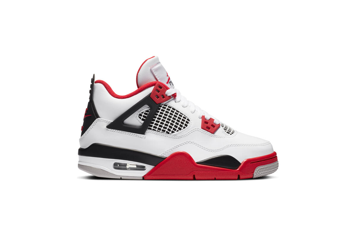 Air Jordan 4 Retro 'Fire Red' (GS) - Image 2