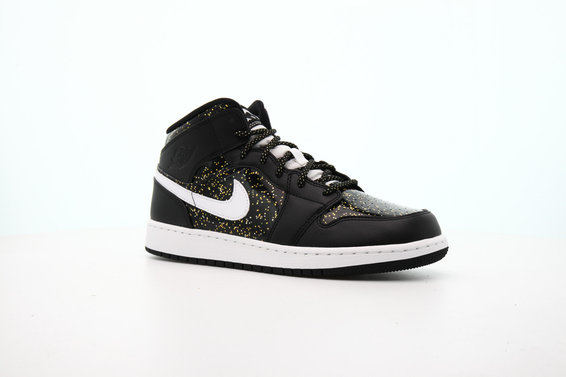 Air Jordan 1 MID SE (GS) "BLACK"