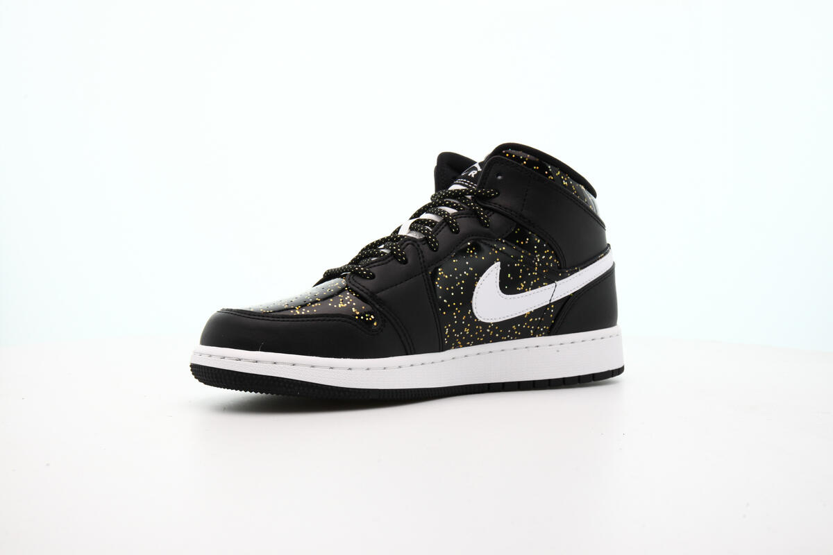 Air Jordan 1 Mid SE 'Black/Red' (GS) - Image 7