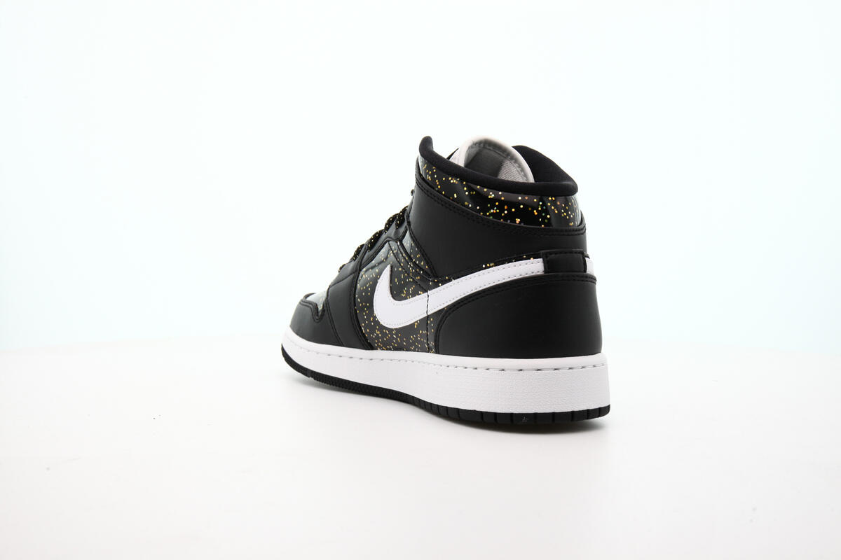 Air Jordan 1 Mid SE 'Black/Red' (GS) - Image 10