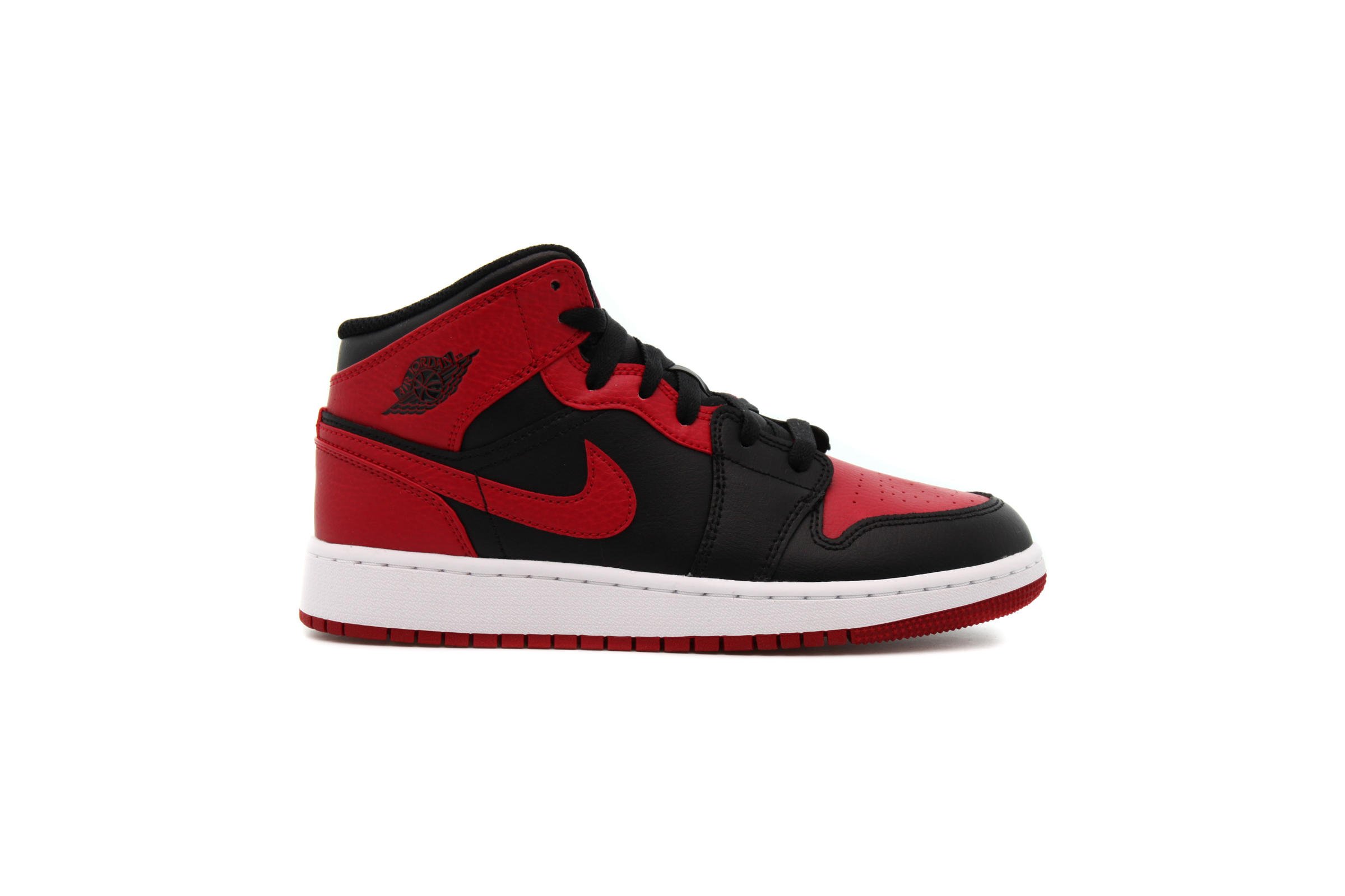 Air Jordan 1 MID (GS) "BRED"