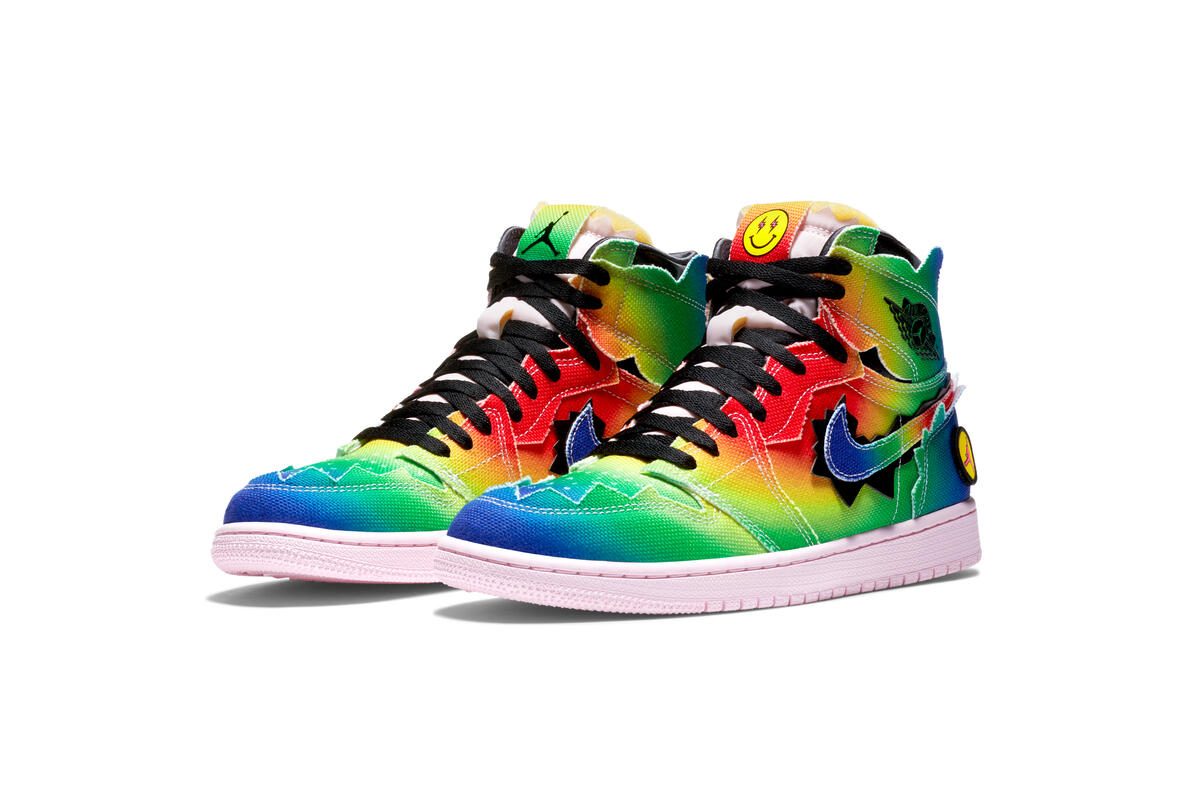 nike x J. Balvin Air Jordan 1 Retro OG High 'Colores Y Vibras' - Image 3
