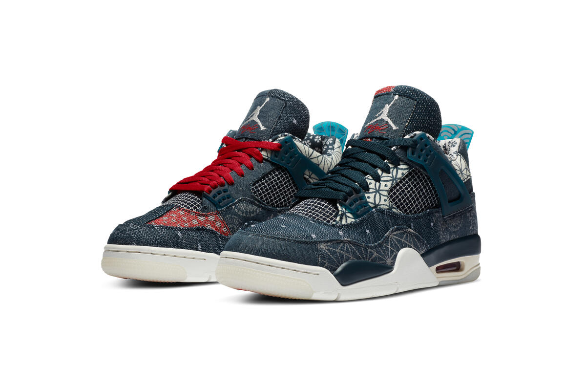 Air Jordan 4 Retro SE 'Sashiko Deep Ocean' - Image 3