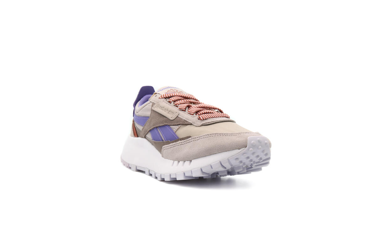 Reebok Classic Leather Beige / Lila (Women's) - Image 10