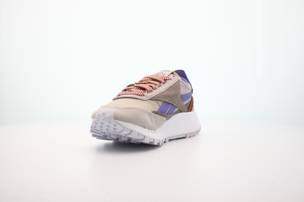 Reebok Classic Leather Beige / Lila (Women's) - Image 12