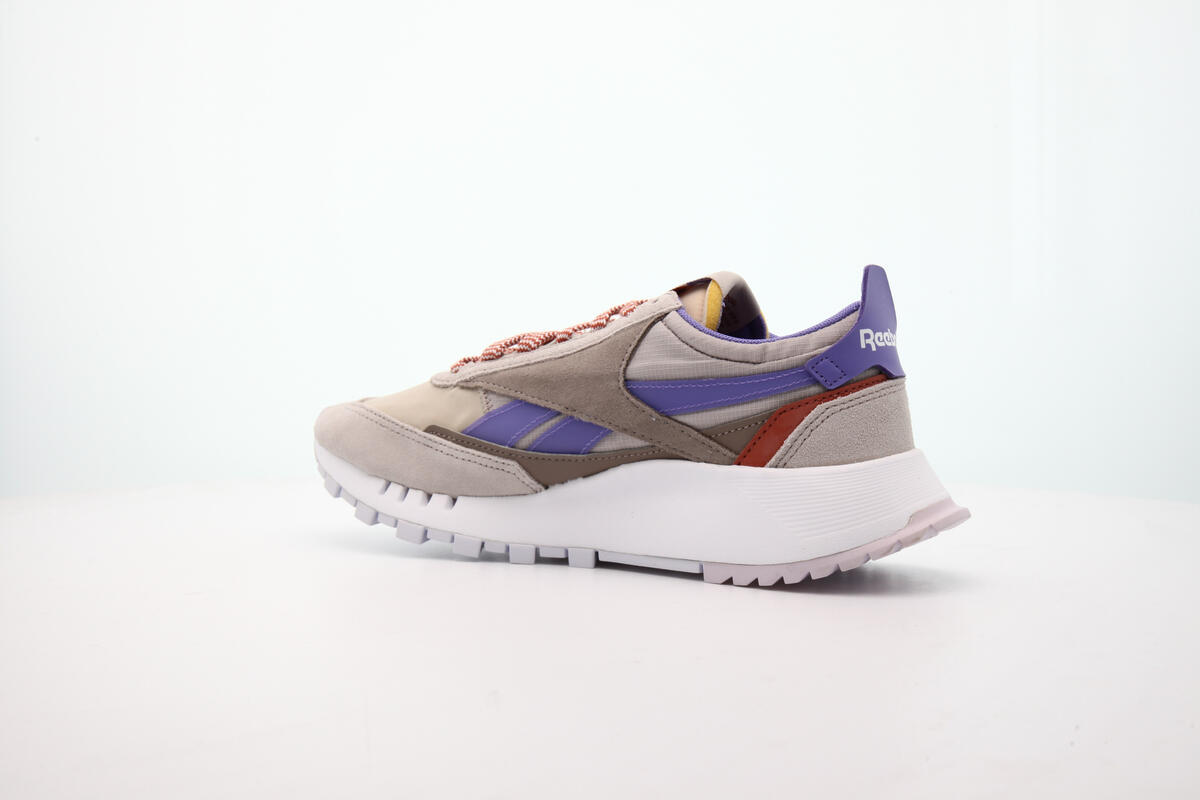Reebok Classic Leather Beige / Lila (Women's) - Image 15