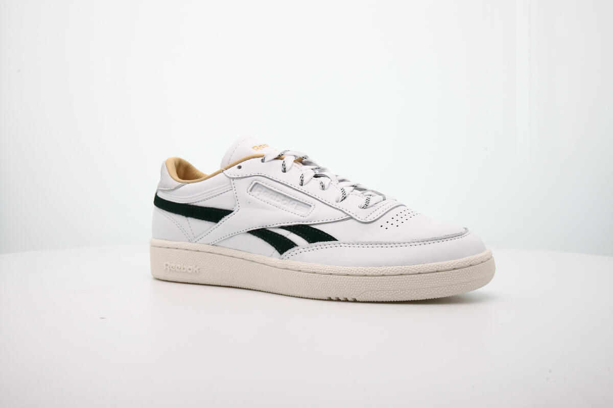 Reebok Club C Revenge (Weiß / Beige / Grün) - Image 16