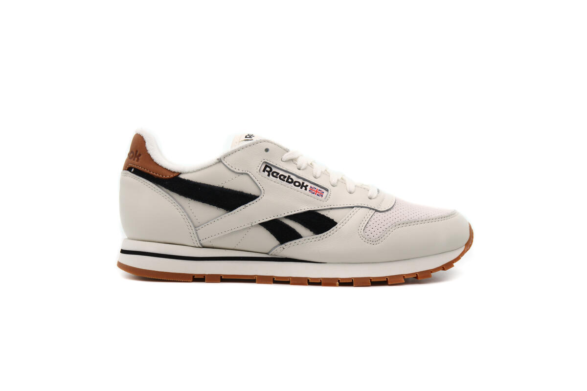 Reebok Classic Leather Weiß / Schwarz / Braun - Image 8