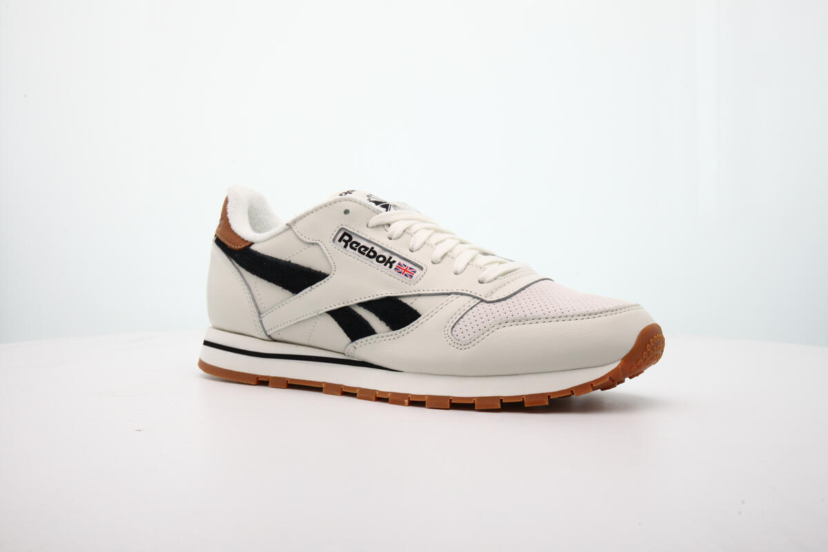 Reebok Classic Leather Weiß / Schwarz / Braun - Image 9