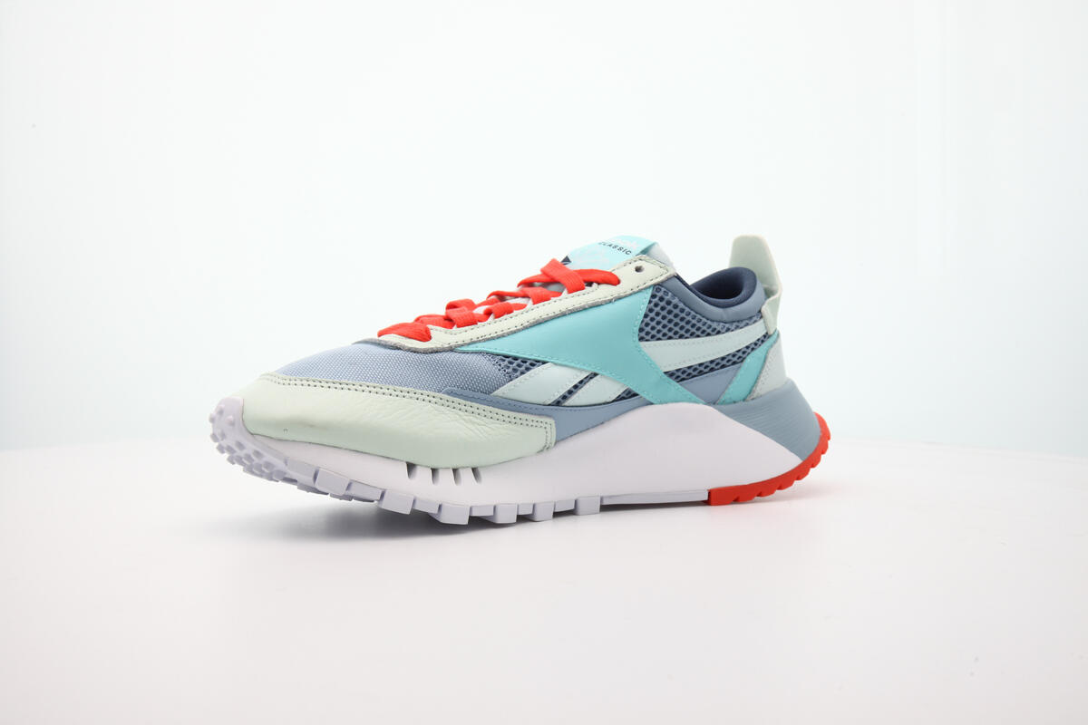 Reebok Classic Leather Legacy (Blau / Türkis / Orange) - Image 13