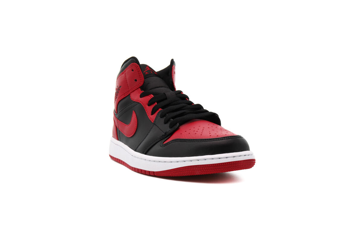 Air Jordan 1 Mid Black / University Red - Image 7