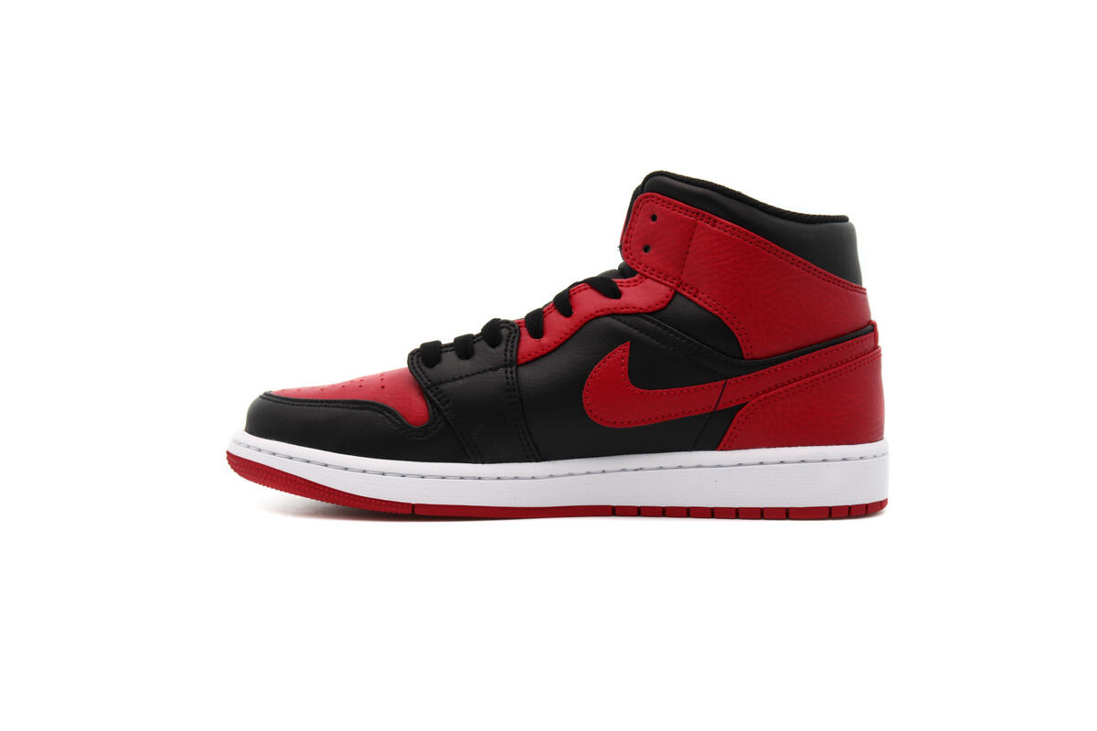 Air Jordan 1 Mid Black / University Red - Image 11