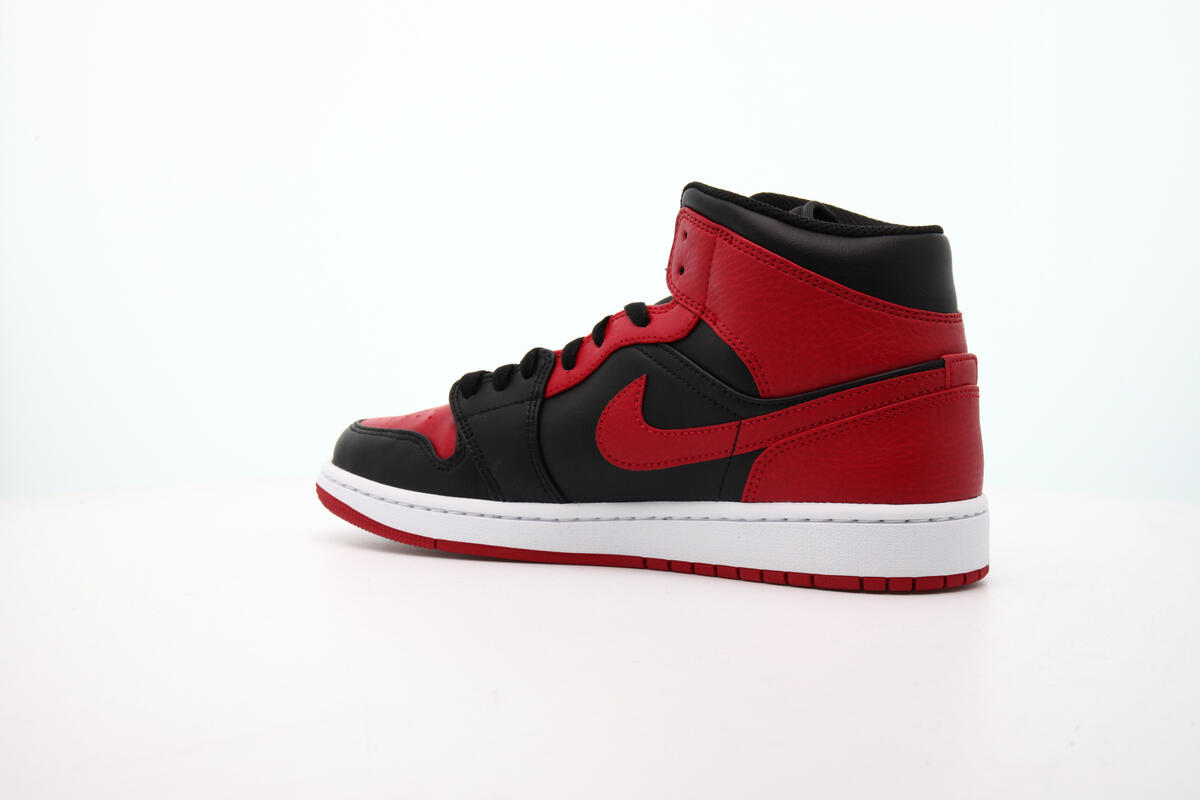 Air Jordan 1 Mid Black / University Red - Image 12