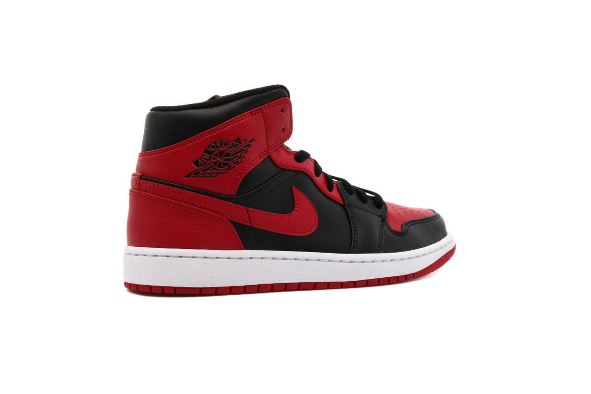 Air Jordan 1 Mid Black / University Red - Image 16
