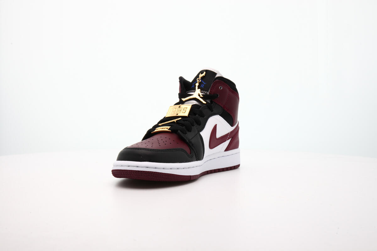 Air Jordan WMNS 1 MID SE "Black" - Image 6