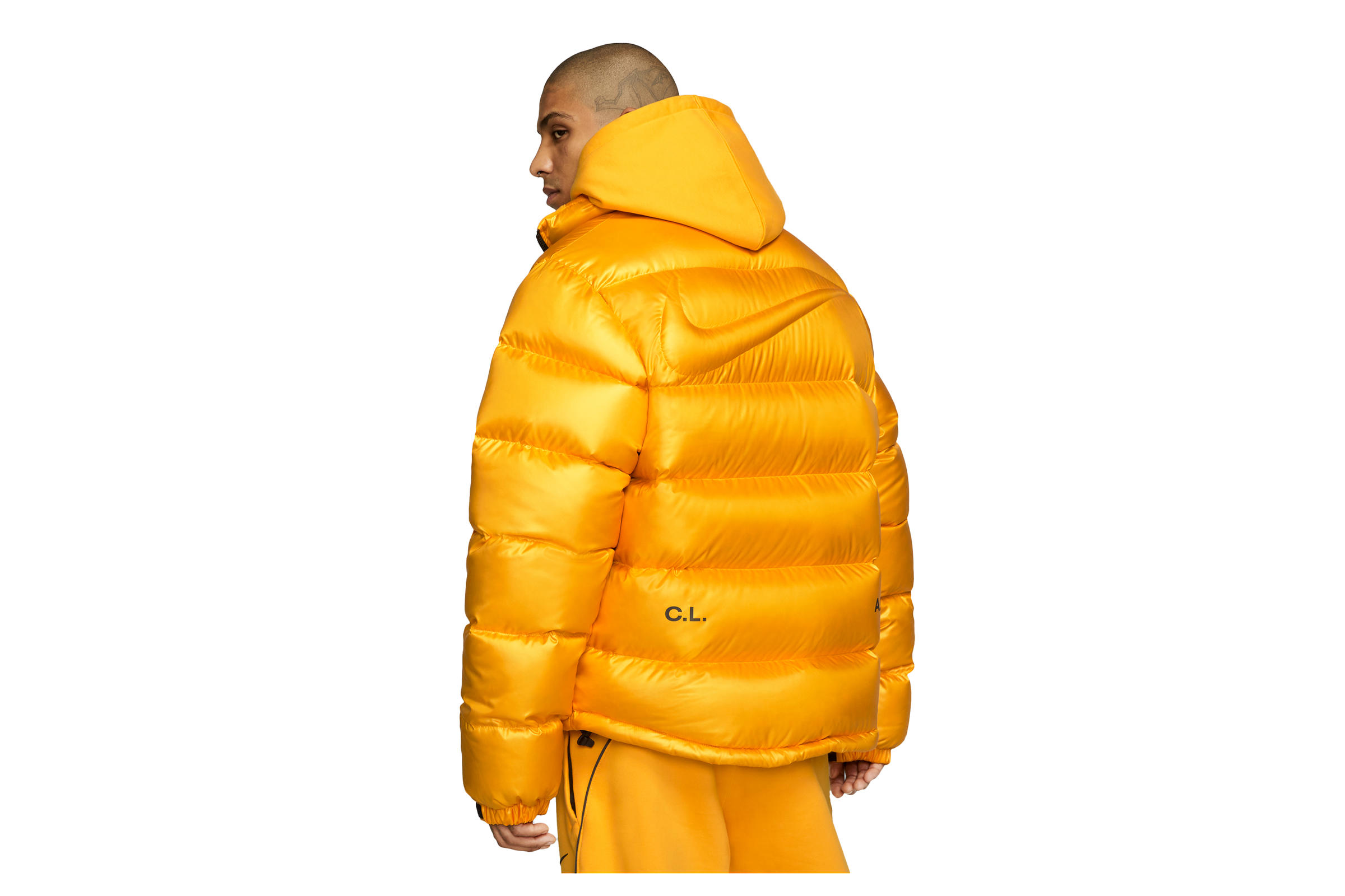 university gold jacket