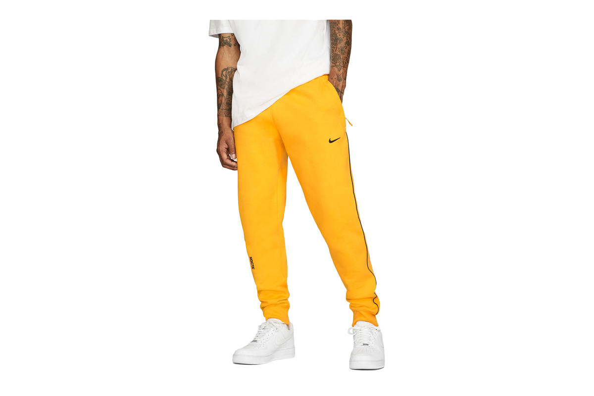 Nike Nocta Fleece Pant University Gold - Image 7
