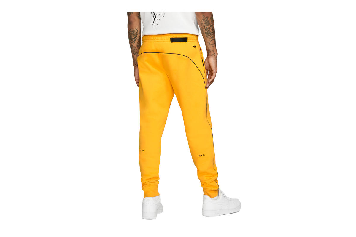 Nike Nocta Fleece Pant University Gold - Image 8