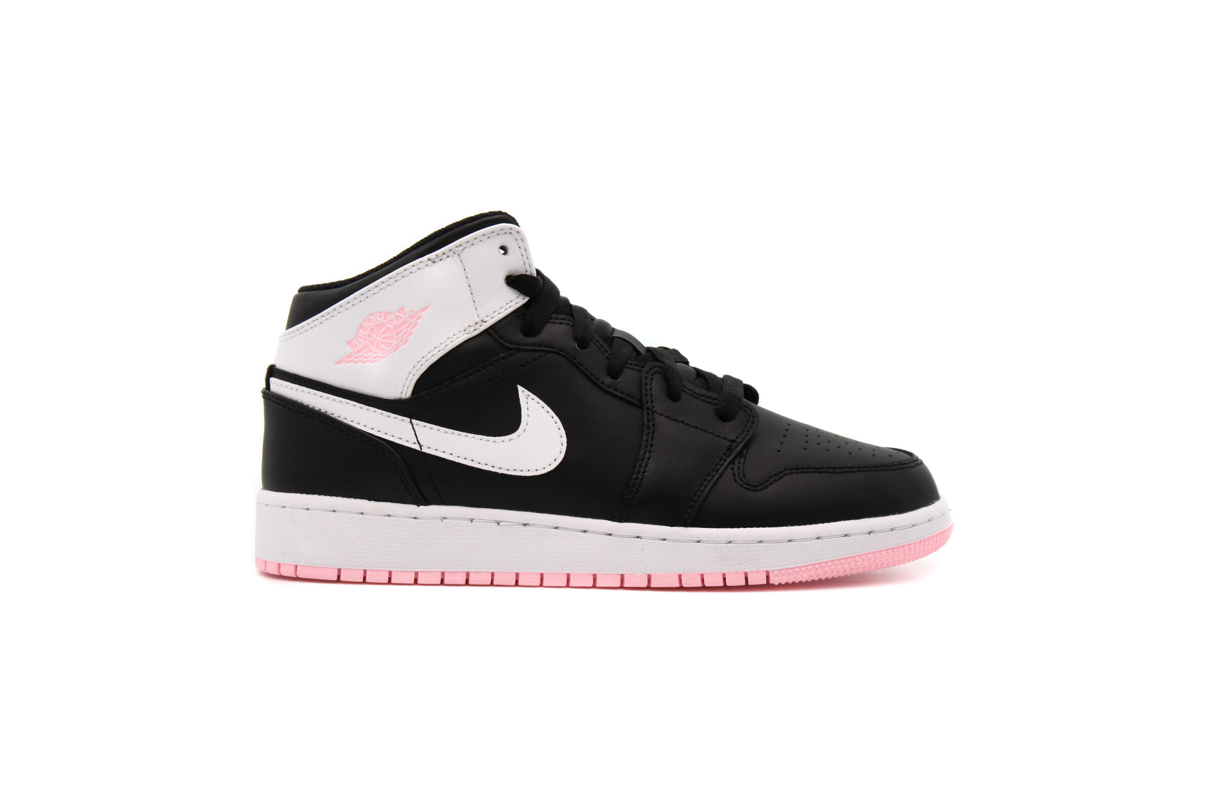 Air Jordan 1 MID (GS) "BLACK"