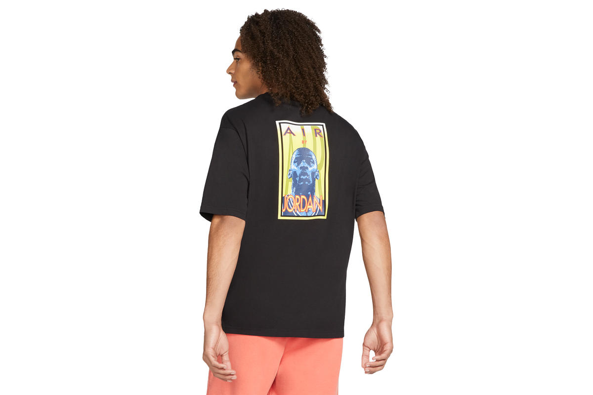 Air Jordan T-Shirt Black - Image 3