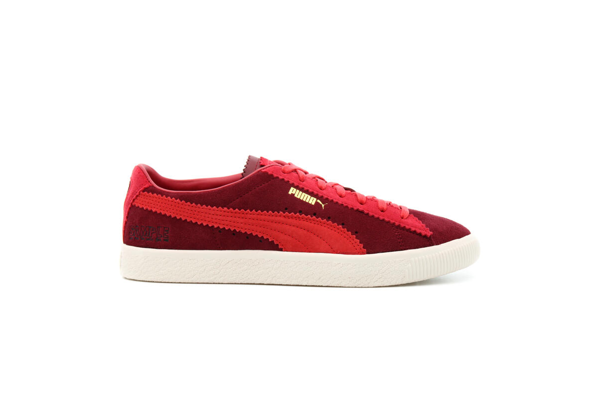 Puma x Michael Lau Suede VTG "Poppy Red" - Image 2