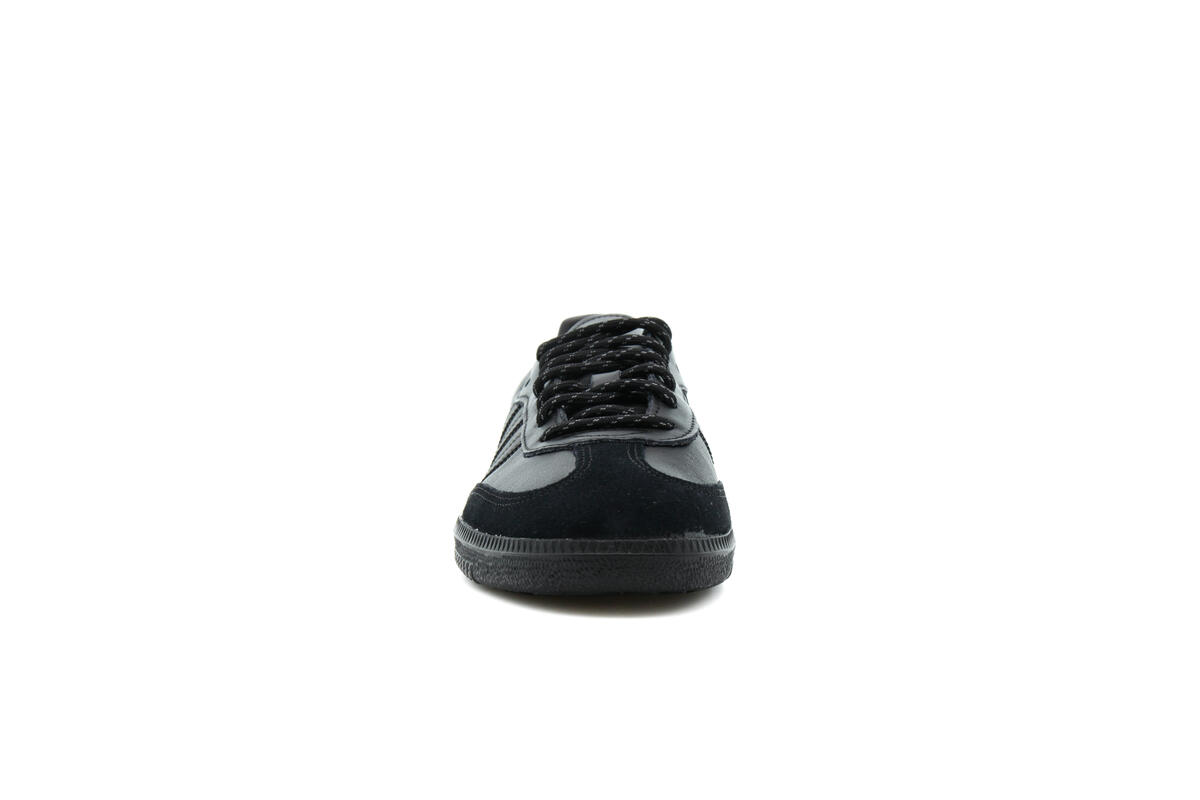 adidas gazelle silver green womens Humanrace Samba - Black/Aluminum main image 0