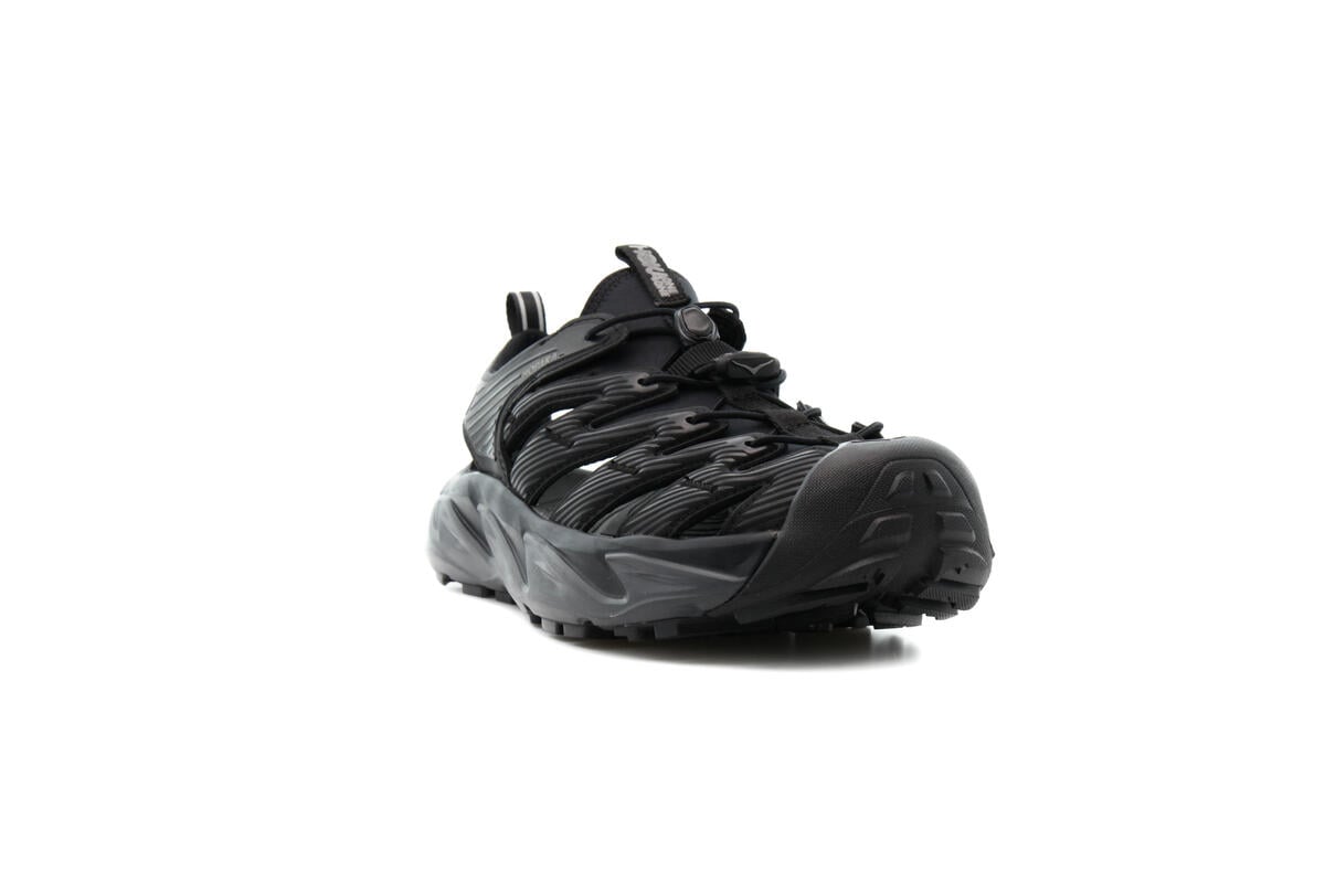 Hoka One One Hopara 1 Men\'s Hiking Sandals Size 12 Black 1106534 BBLC Trail Hoka One One Hopara Black Dark Shadow Hiking Sandals 1106534  main image 2