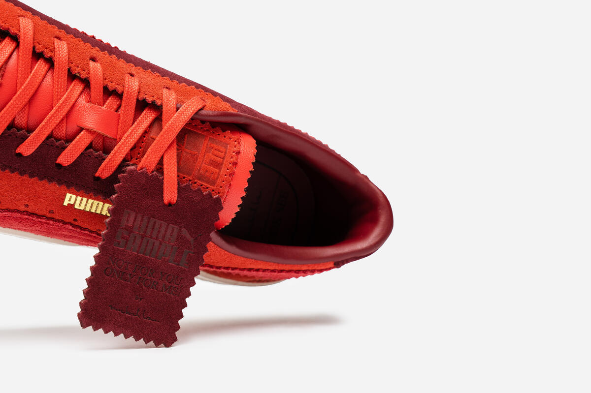 Puma x Michael Lau Suede VTG "Poppy Red" - Image 14