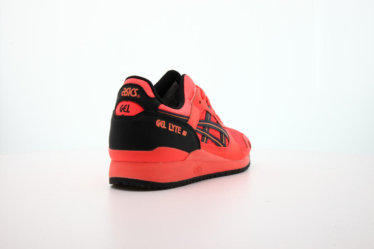 asics gel lyte iii sunrise red
