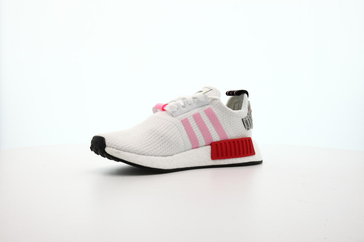 adidas gazelle silver green womens Adidas NMD R1 Women's Shoes Black-White-Pink – Sports Plaza NY main image 1