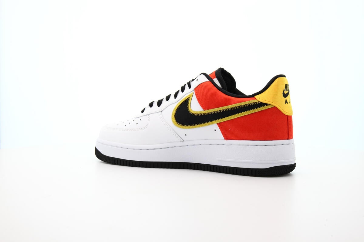 af1 white black orange