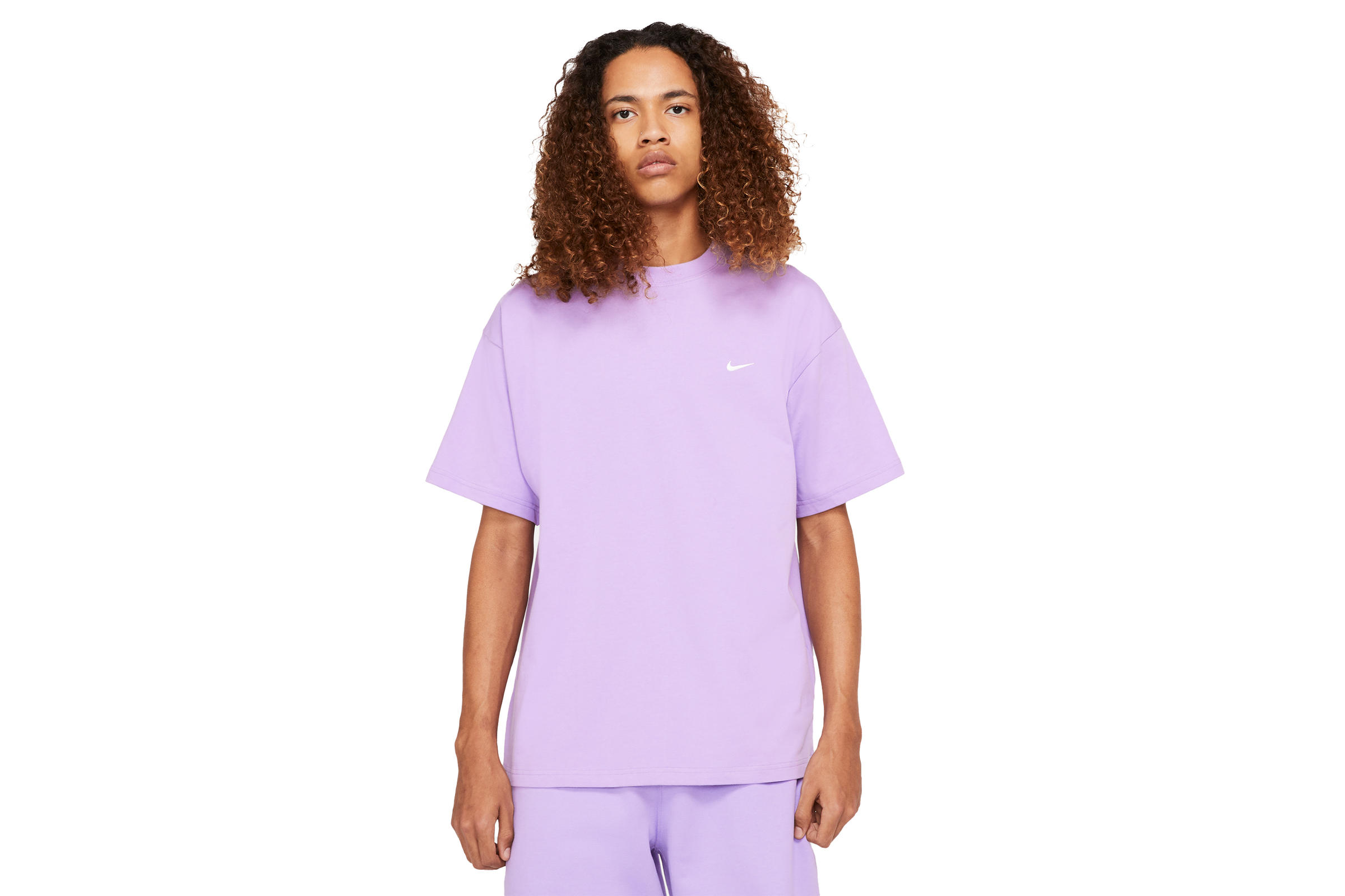 Nike NRG SOLOSWOOSH TEE "PURPLE"