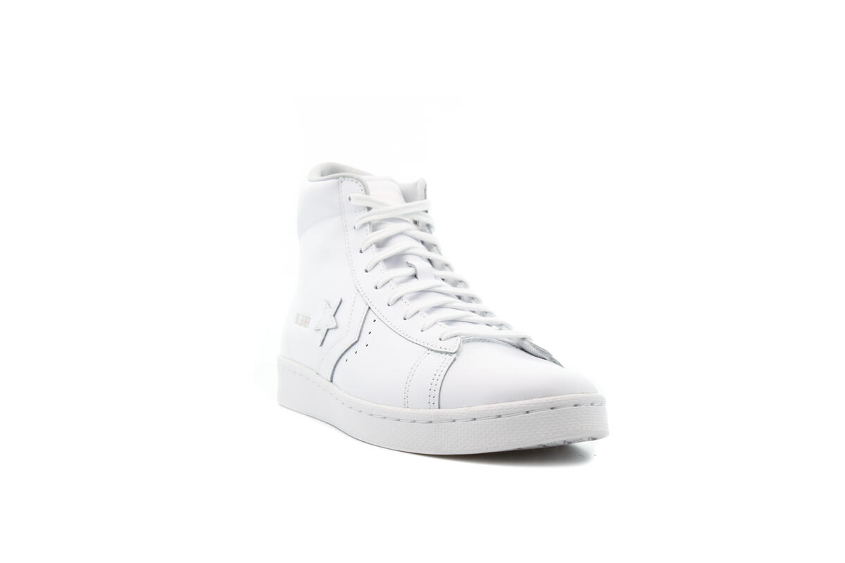 Converse Chuck Taylor All Star Pro Leather Hi White - Image 4