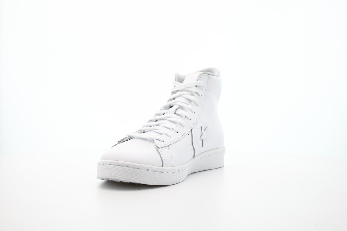 Converse Chuck Taylor All Star Pro Leather Hi White - Image 6